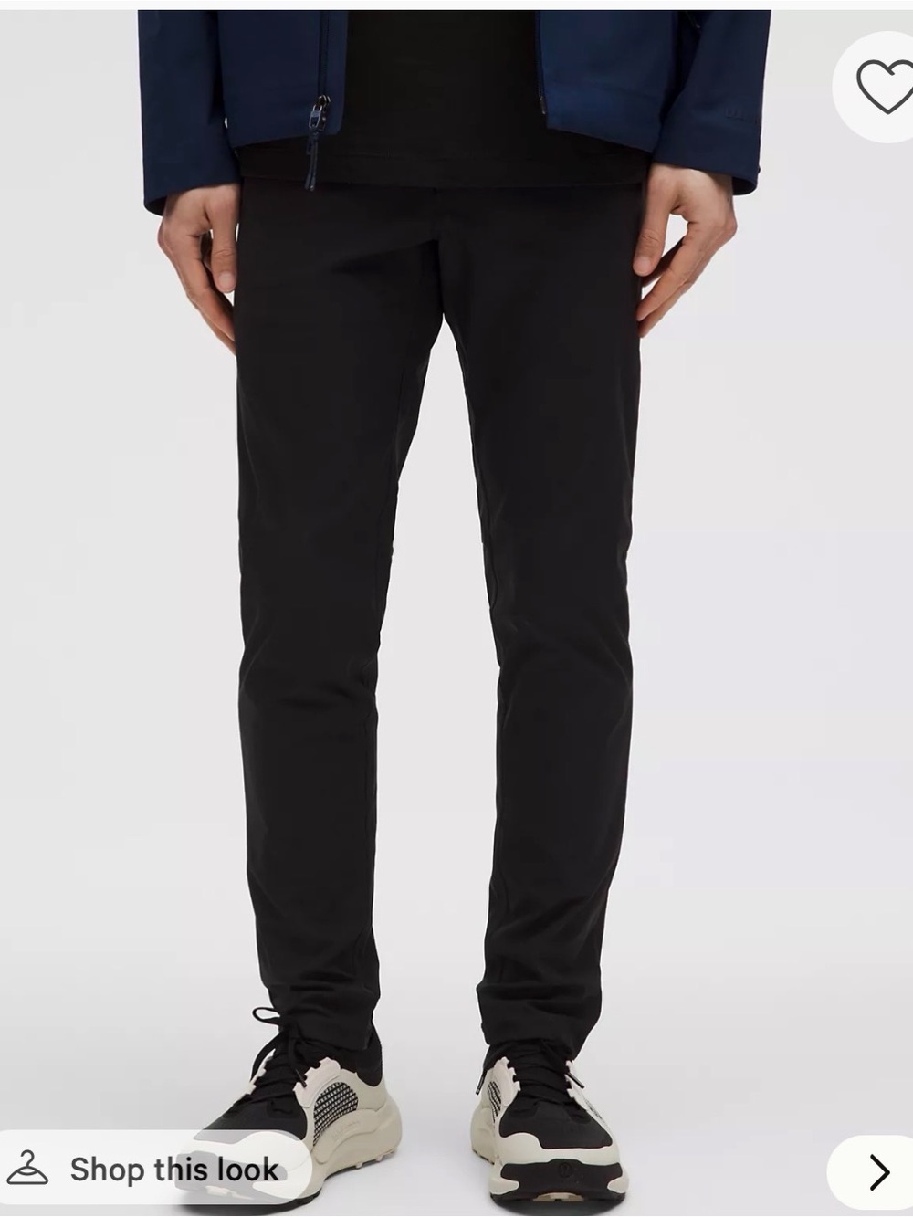 Lululemon ABC Slim Fit Men’s Pants Navy Blue Size 28 Preppy Casual Dress